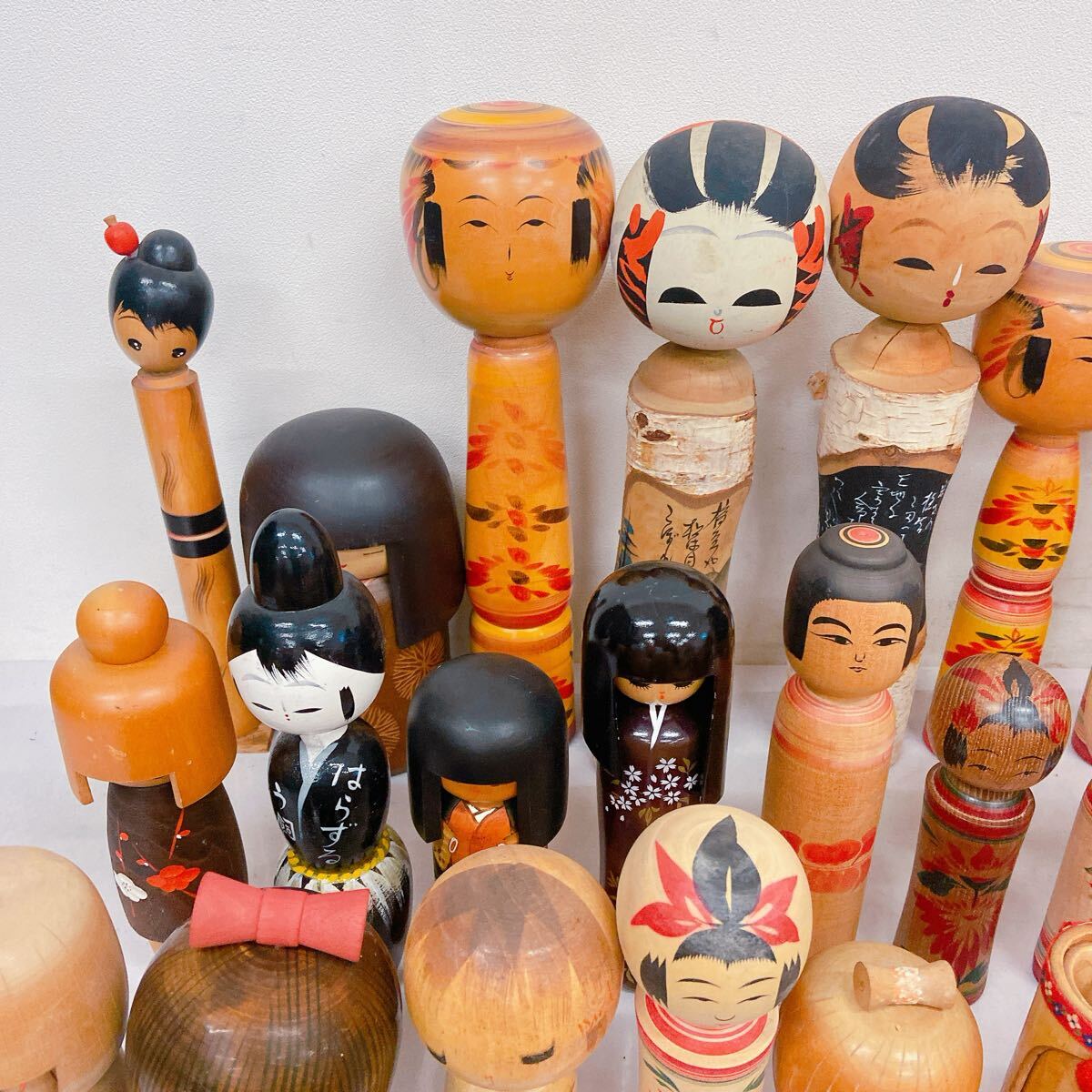 11Y003 [1 иен ~] kokeshi суммировать кукла Япония искусство изобразительное искусство традиция коллекция украшение 