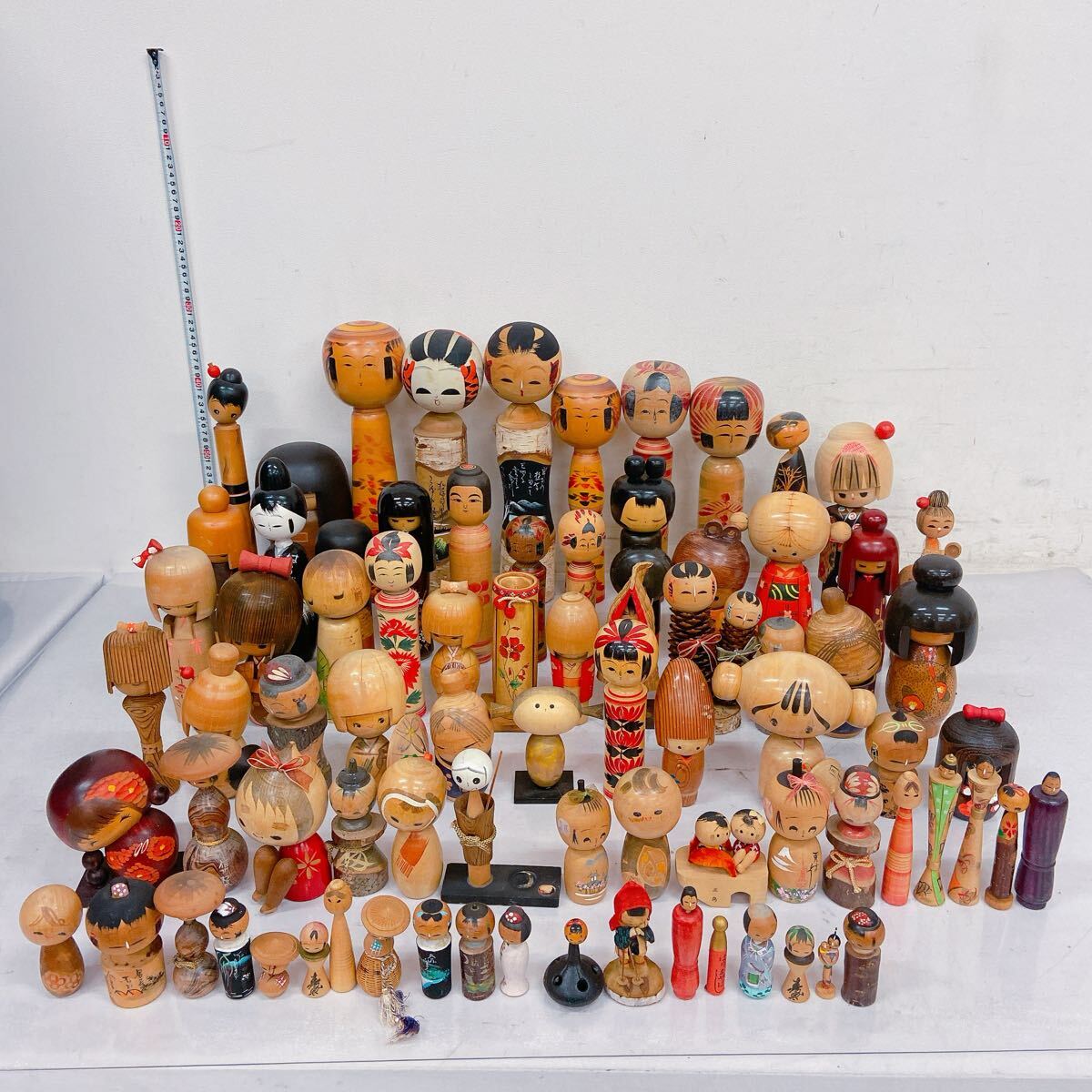 11Y003 [1 иен ~] kokeshi суммировать кукла Япония искусство изобразительное искусство традиция коллекция украшение 