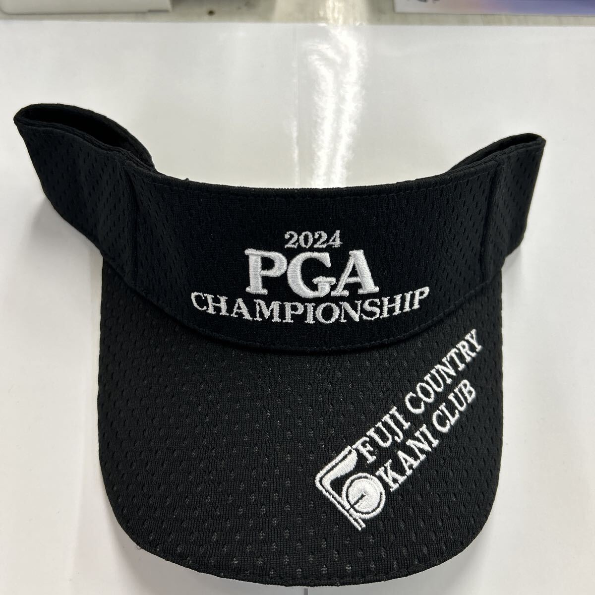 ２０２４　PGA CHAMPIONSHIP サンバイザー 黒_画像1