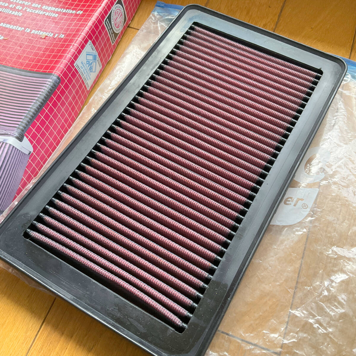 K&N 純正交換 エアフィルター エアクリ メンテナンスキット オイル K20A honda civic FD2 ホンダ シビック リプレイスメント REPLACEMENT_画像2