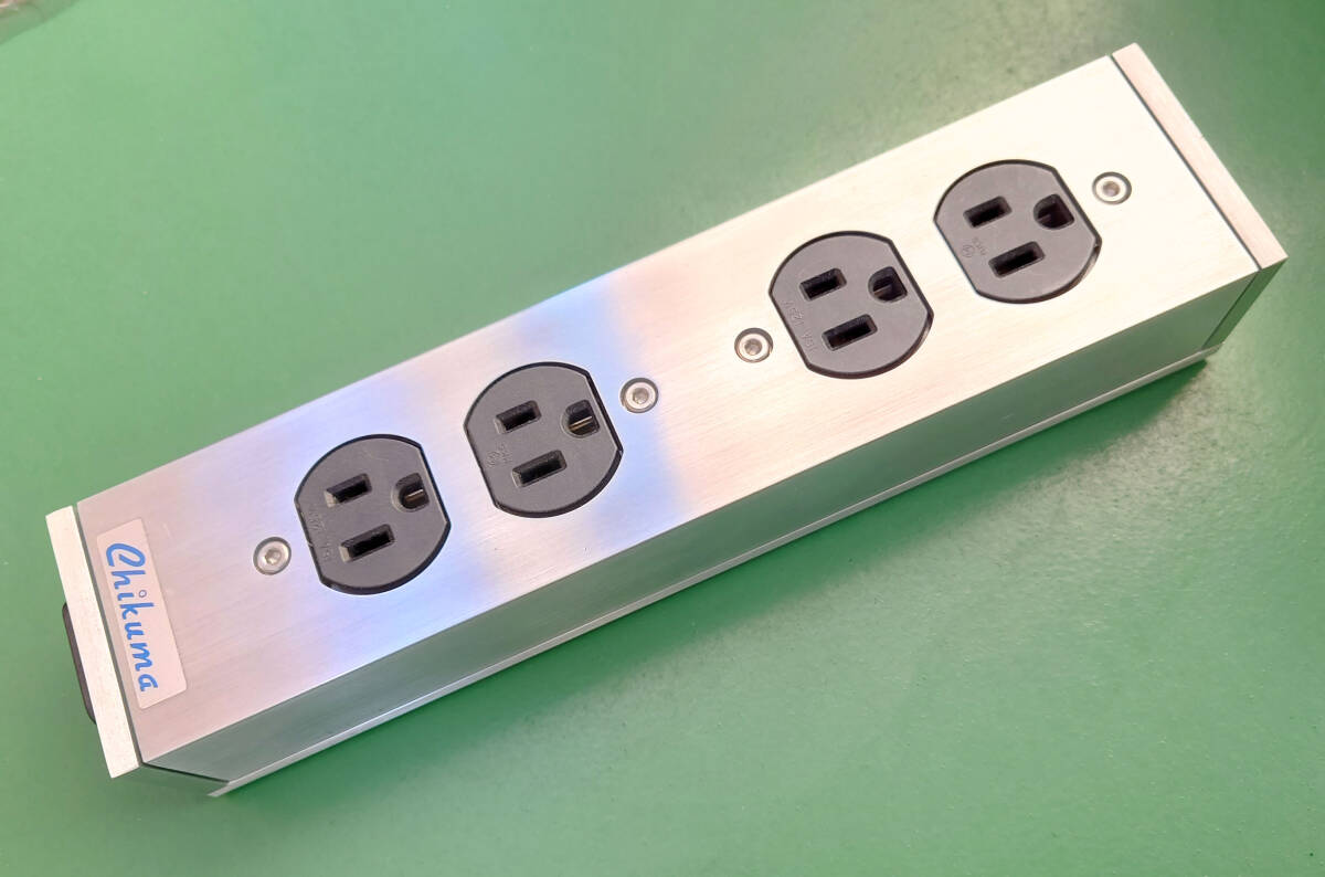 オーディオ 電源タップ Chikuma CPS-22-CL チクマ ／ クリプトン オヤイデ フルテック オーディオテクニカ お探しの方もご検討を_画像1