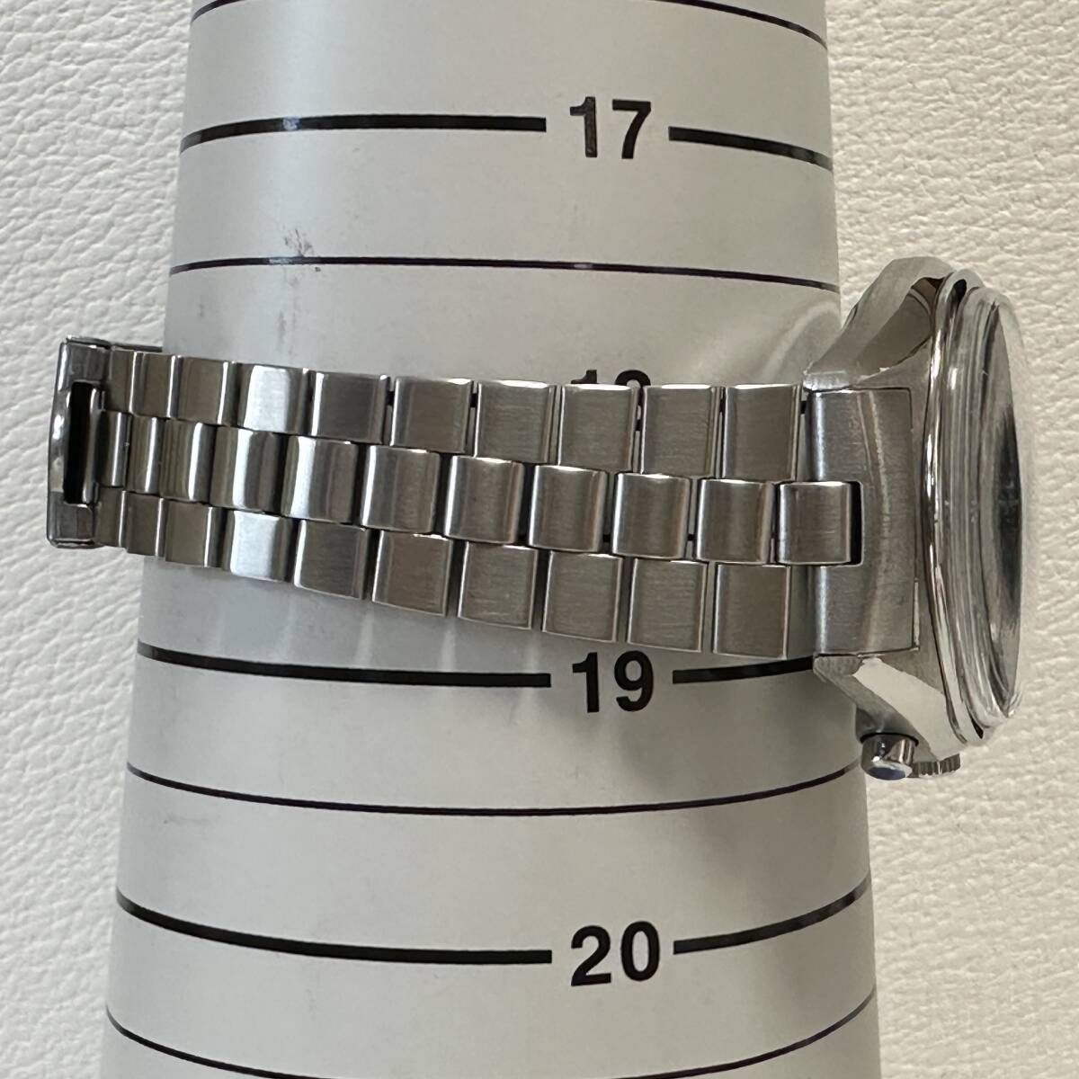 OH済★セイコー パンダ 白黒 6138-8020 クロノグラフ 日本語★ビンテージ時計 アンティーク時計 腕時計 自動巻き★スピードタイマー★1477_画像10