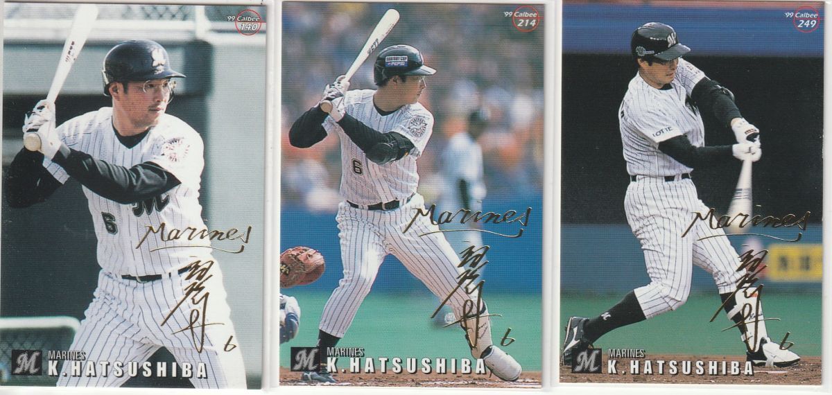 *1999 Calbee [ первый газонная трава Kiyoshi ] pre версия : золотой . вдавлено sa Impala reruNo.140,214,249: Lotte 