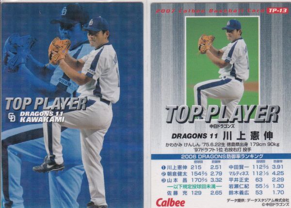 *2007 Calbee [ река сверху ..] вставка : лучший игрок TP-13: средний день R