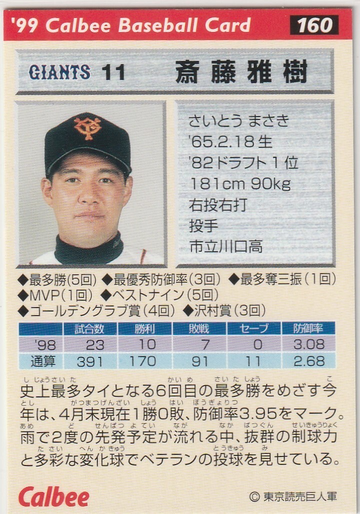 *1999 Calbee [. глициния ..] pre версия : золотой . вдавлено sa Impala reruNo.080,160:. человек 