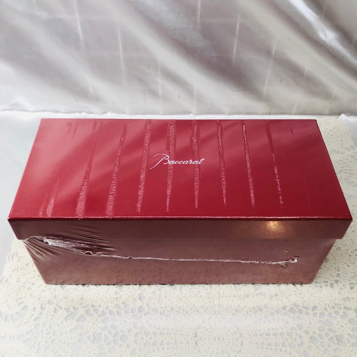 【未開封品/KU】Baccarat バカラ EQUINOXE エキノックス 2102661 花瓶 一輪挿し 20cm クリスタルガラス 置物 インテリア　MZ1108/007-3_画像1