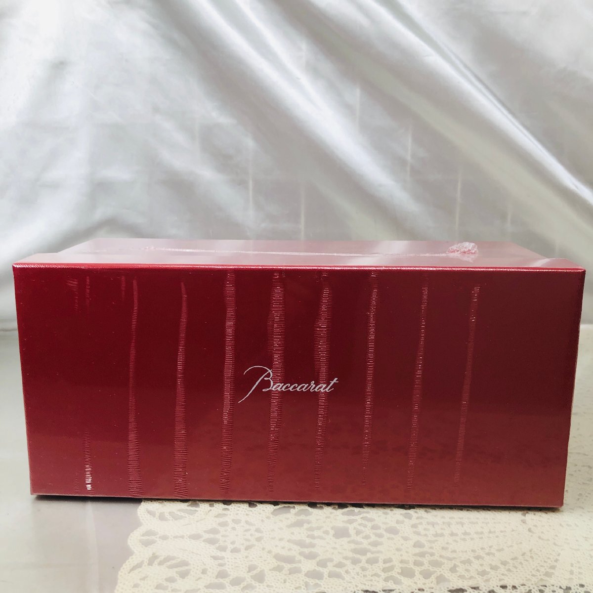【未開封品/KU】Baccarat バカラ EQUINOXE エキノックス 2102661 花瓶 一輪挿し 20cm クリスタルガラス 置物 インテリア　MZ1108/007-3_画像4
