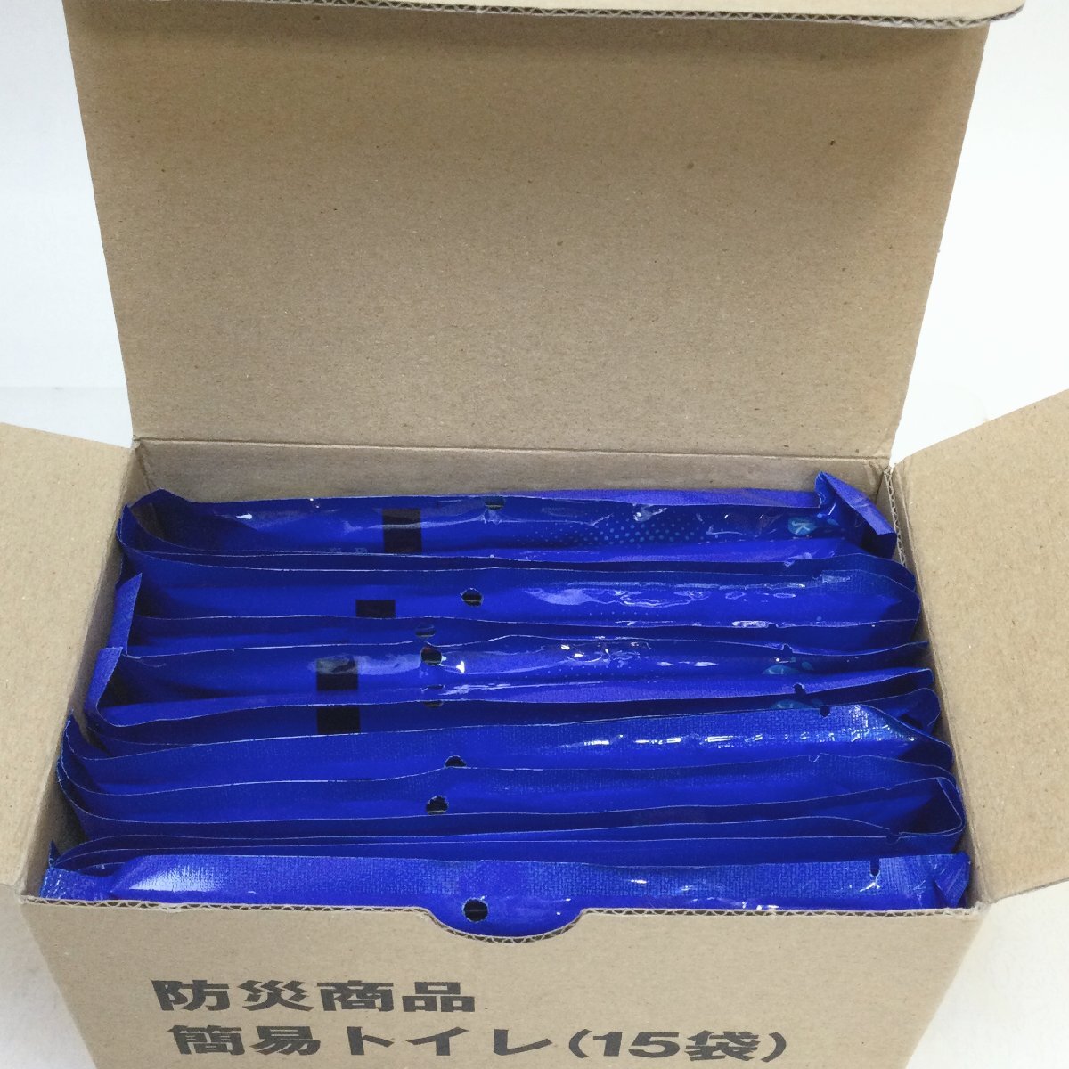 【未使用品/CH 】簡易トイレ 防災商品 ダスキン 15袋 トワレ 排泄物処理キッド 使用期限10年 RS1114/0000_画像4