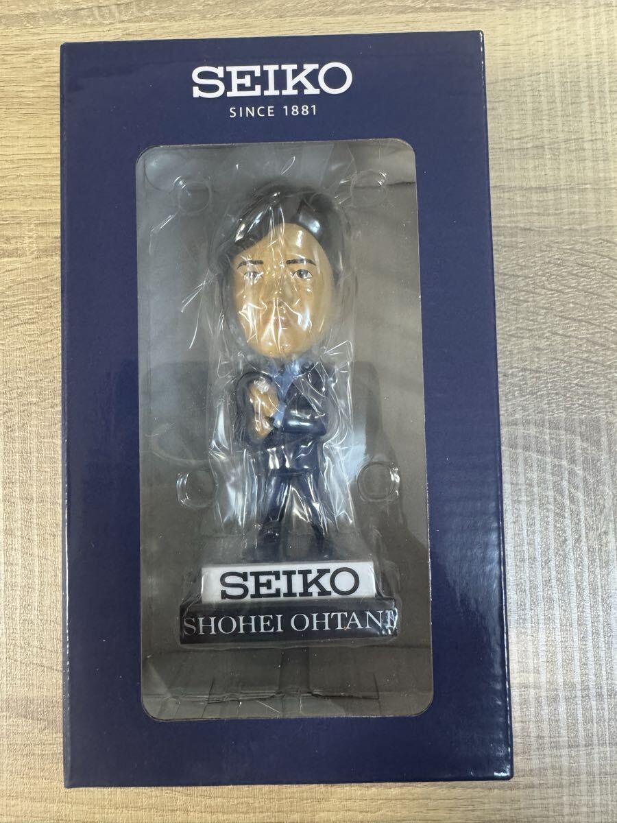 ロサンゼルス ドジャース 大谷翔平 SEIKO セイコー ASTRON PROSPEX ボブルヘッド フィギュア ノベルティ 非売品 MVP 青スーツ_画像1