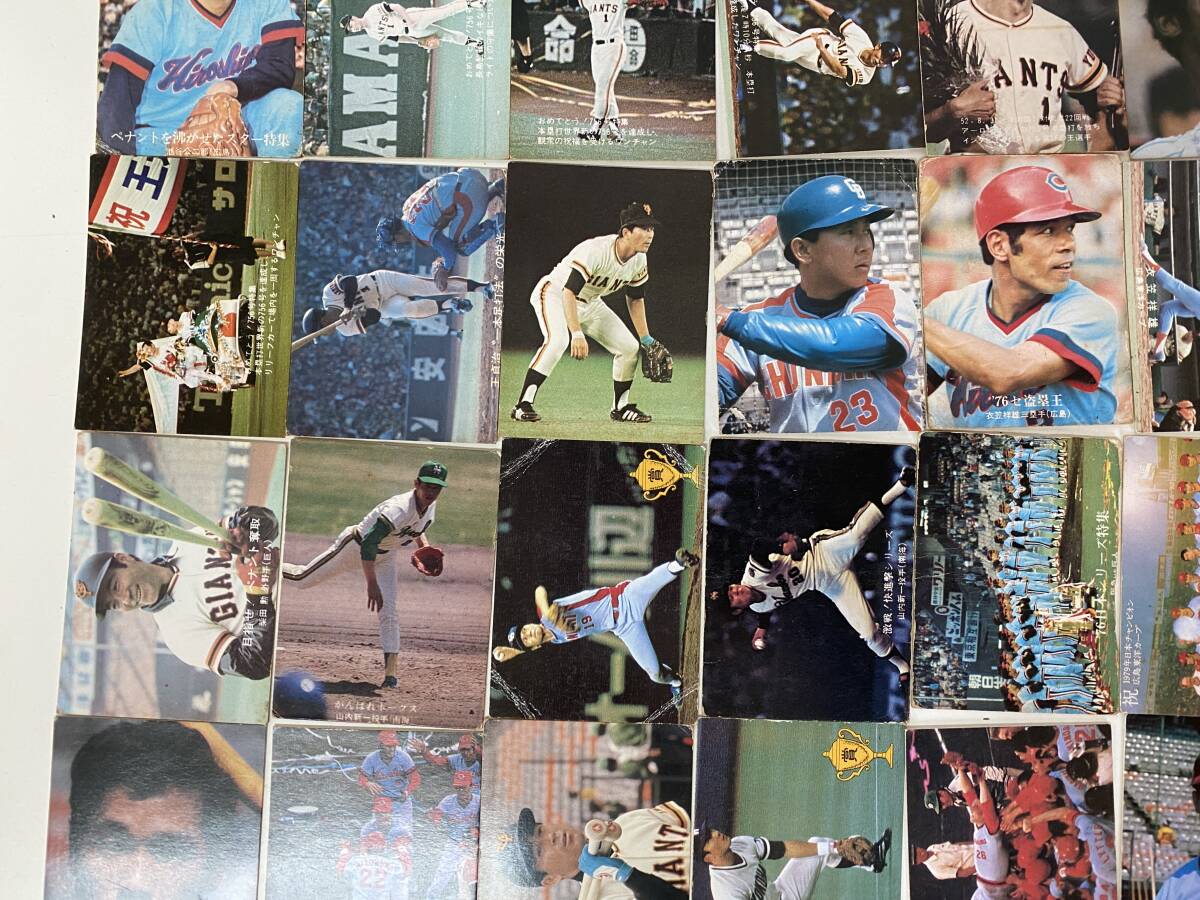 Dt69* Professional Baseball карта * основа Ball Card Calbee Calbee 77~79 отчетный год Hanshin Tigers Chunichi Dragons Yomiuri Giants и т.п. retro 