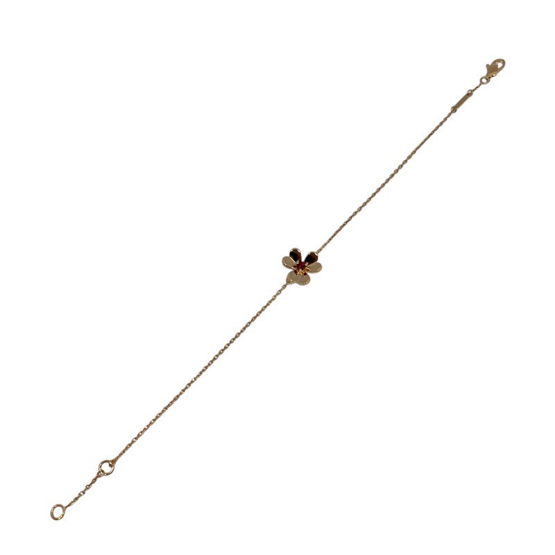 ヴァンクリーフ＆アーペル Van Cleef & Arpels フリヴォルミニ 1P ルビーブレス ピンクゴールド 750PG/ルビー ジュエリー 中古_画像7