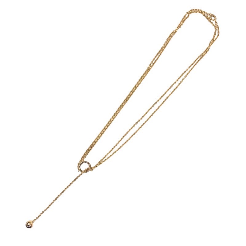 カルティエ Cartier ベビートリニティパンピー2ネックレス ゴールド 750 ジュエリー 中古_画像2