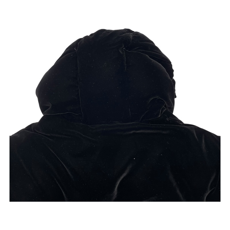 プラダ PRADA トライアングルロゴダウンジャケット 292214 ブラック ダウン ダウンジャケット レディース 中古_画像4