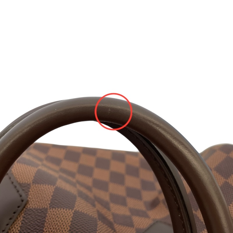  Louis * Vuitton LOUIS VUITTON speedy * частота lie-ru30 N41367 Brown Damier *eben парусина сумка "Boston bag" женский б/у 