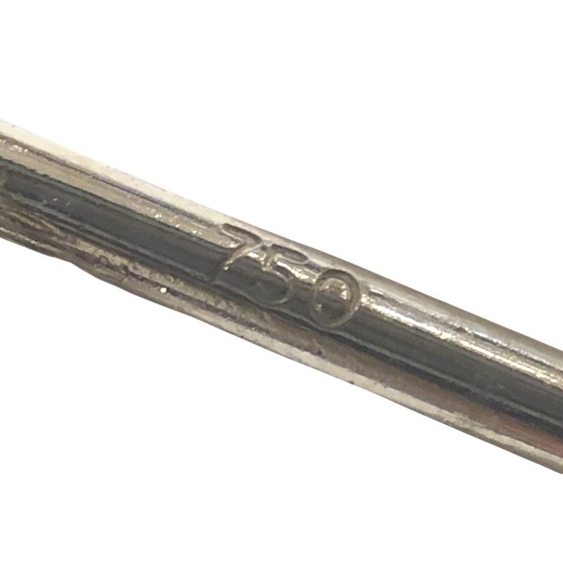 エルメス HERMES ケリークロシェットピアス ホワイトゴールド 750 ジュエリー 中古_画像6