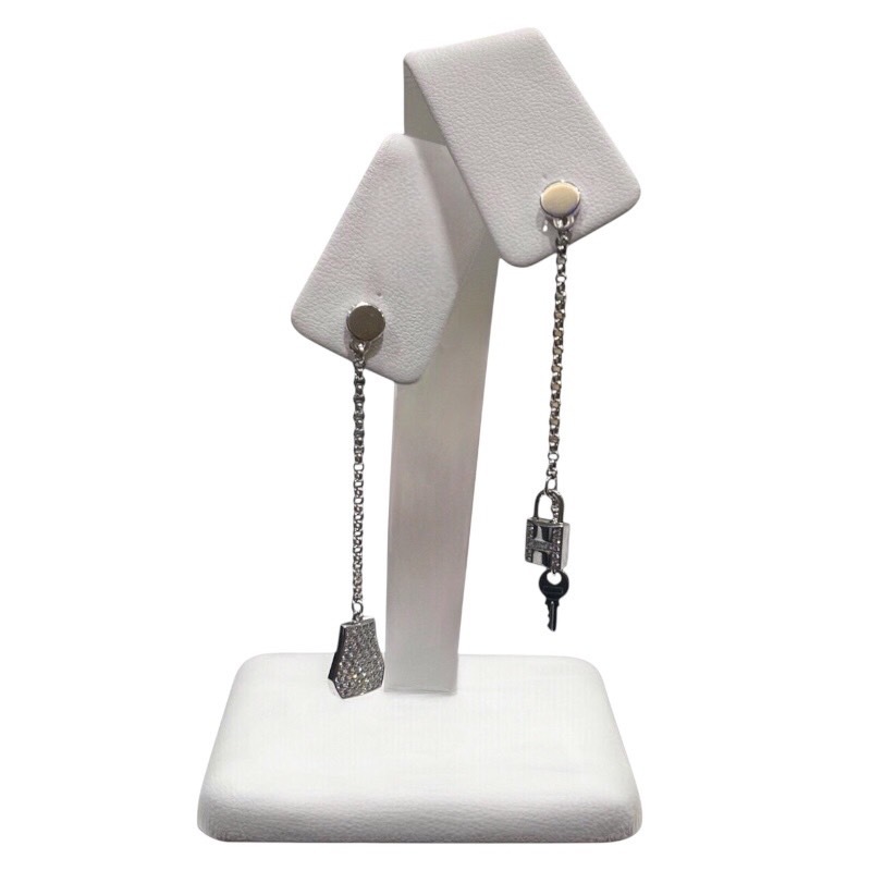 エルメス HERMES ケリークロシェットピアス ホワイトゴールド 750 ジュエリー 中古_画像7