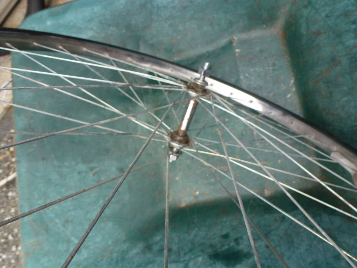 ブリヂストン アルベルト　26インチ　フロントホイールセット_画像6