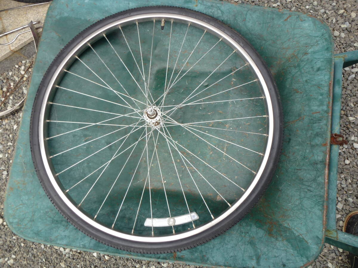 ブリヂストン アルベルト　26インチ　フロントホイールセット_画像1