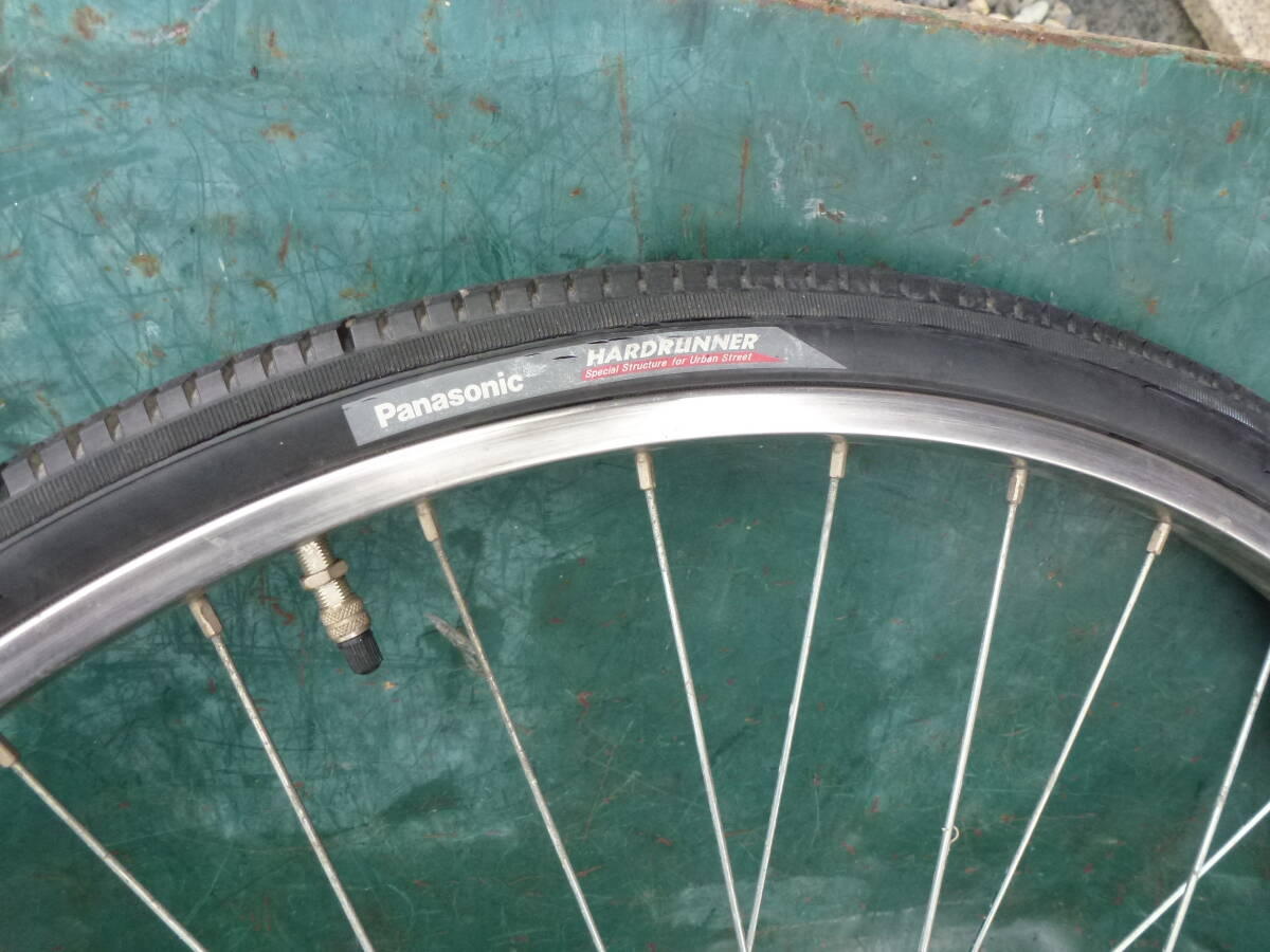 ブリヂストン アルベルト　26インチ　フロントホイールセット_画像4