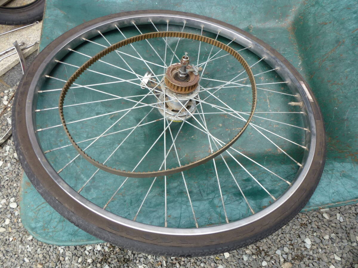 ブリヂストン アルベルト　26インチ　リアホイールセット_画像7