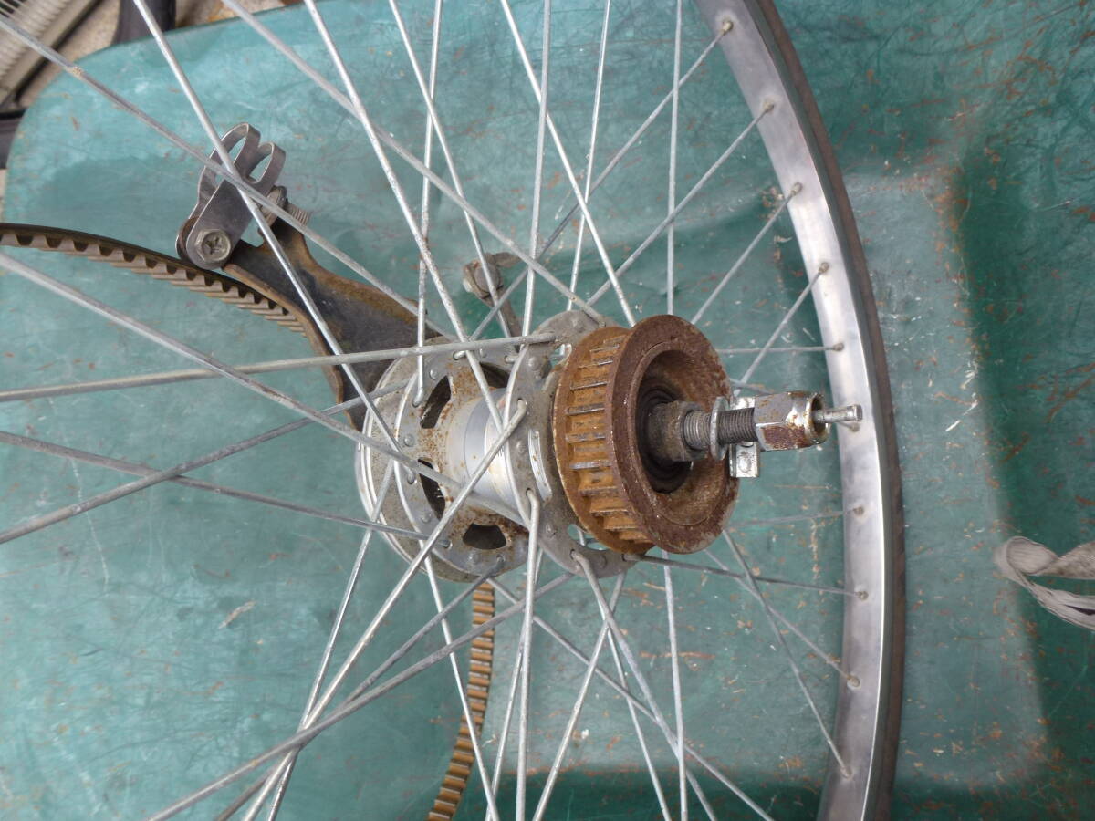 ブリヂストン アルベルト　26インチ　リアホイールセット_画像5