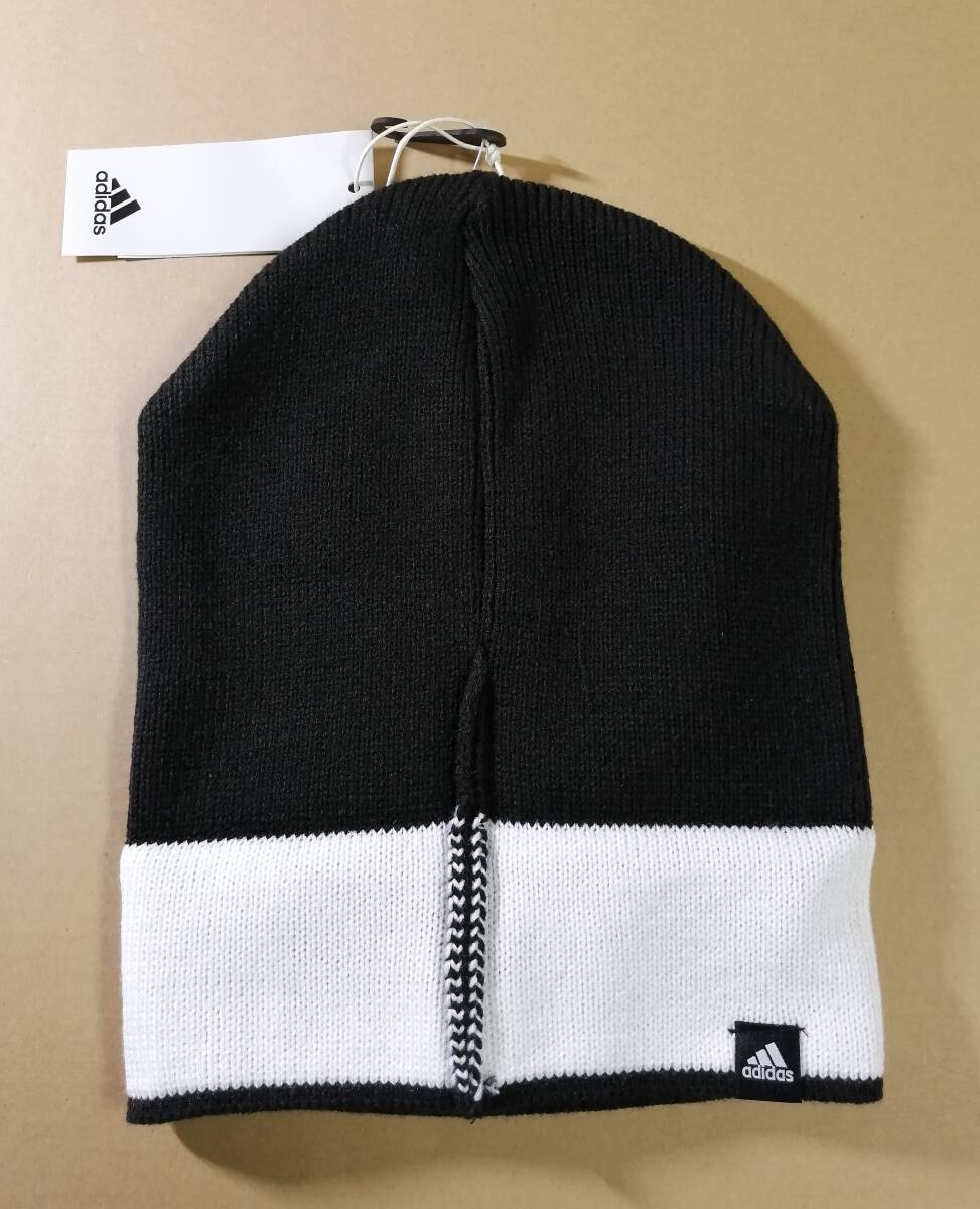 新品／ニットキャップ（黒）【adidas★アディダス／VW697／Size（57-60cm）】_画像4