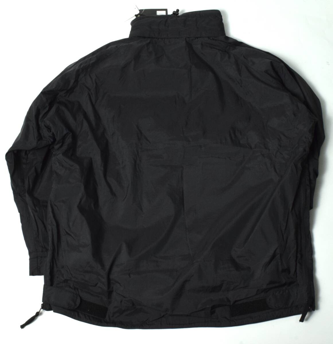 未使用 HOUSTON ヒューストン ブリティッシュアーミー PCS スモック ジャケット XL 裏地フリース 黒 51112_画像3