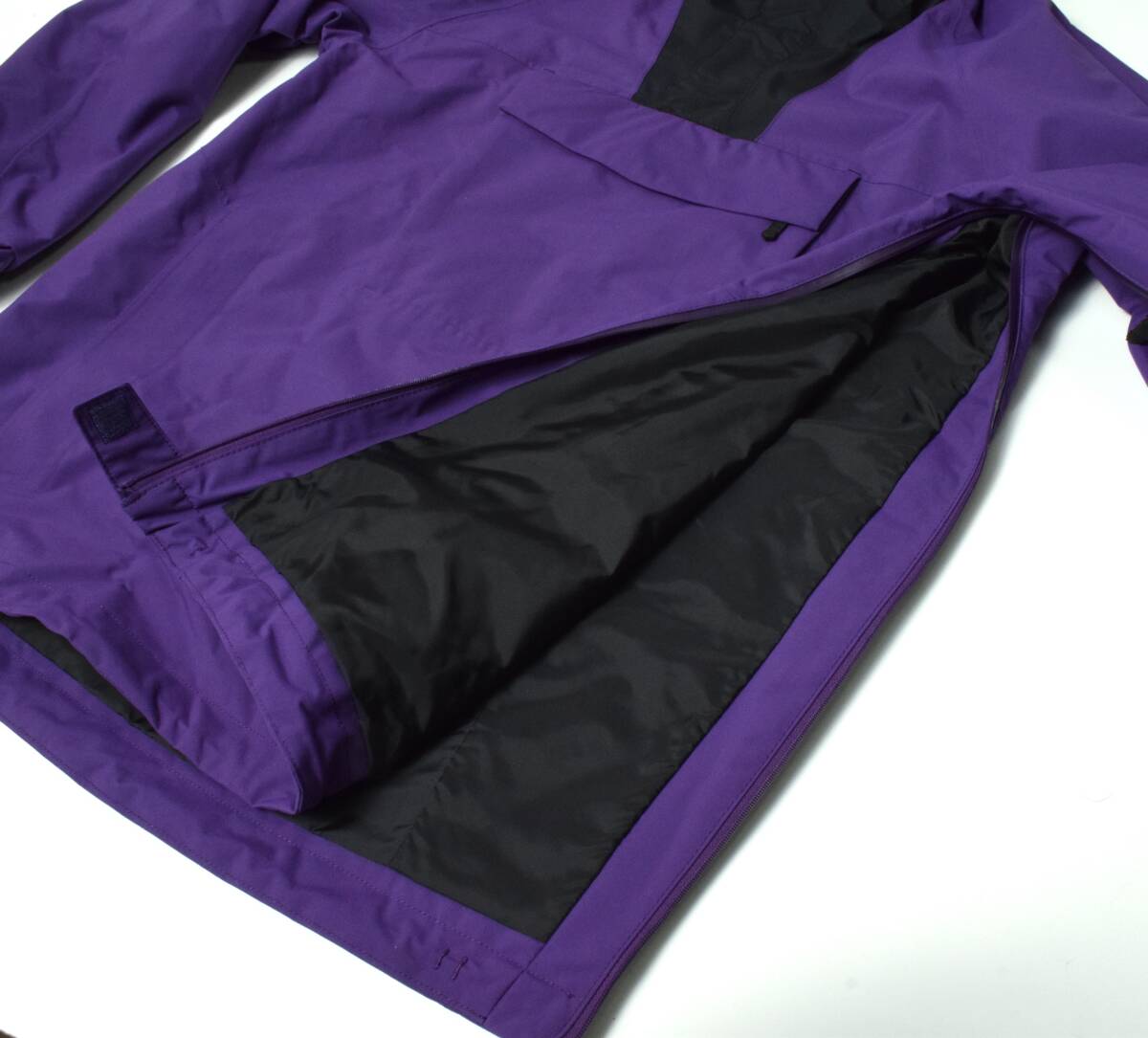 未使用 241 トゥーフォーワン SWIFT JKT スノーボード ウェア ジャケット S パープル ブラック_画像6