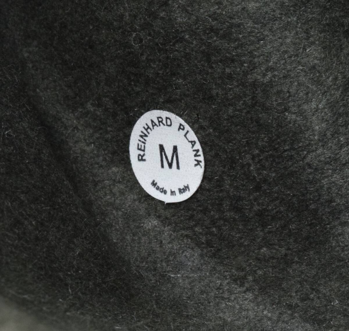 未使用 REINHARD PLANK レナードプランク ウール フェルトハット M イタリア製 カーキ_画像6