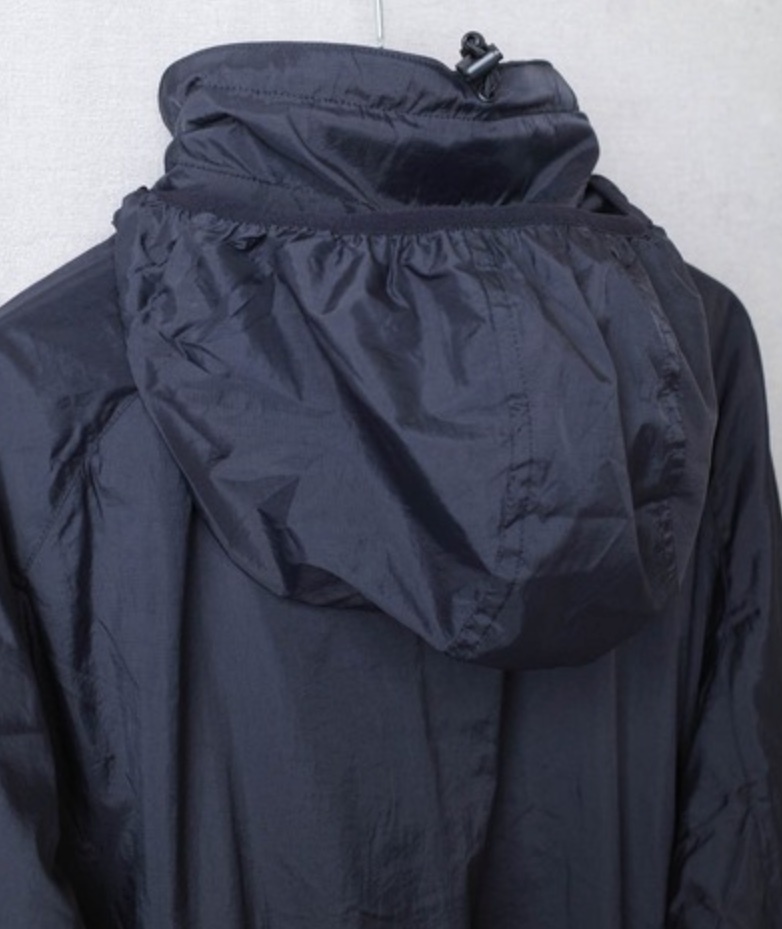 未使用 HOUSTON ヒューストン ブリティッシュアーミー PCS スモック ジャケット XL 裏地フリース 黒 51112_画像9