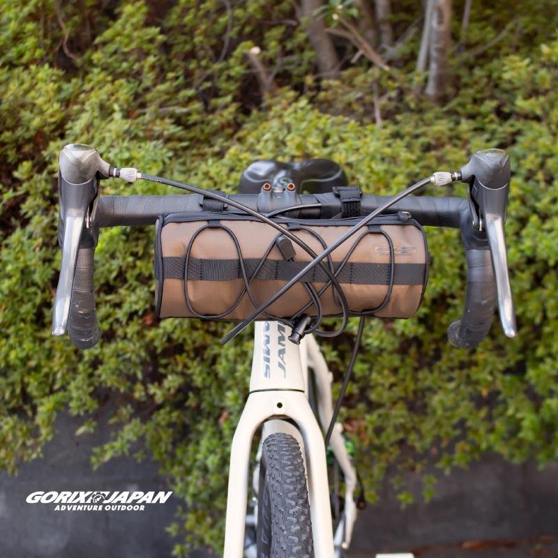 GORIXgoliks передняя балка g[ водонепроницаемый водоотталкивающий крепкий . легкий . материалы 2.0L] велосипед шоссейный велосипед compact руль сумка (Devi Junior)