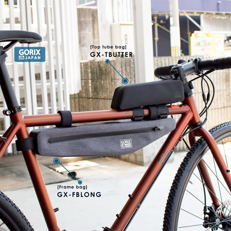 GORIXgolik Stop камера сумка водонепроницаемый велосипед рама сумка (GX-TBUTTER)