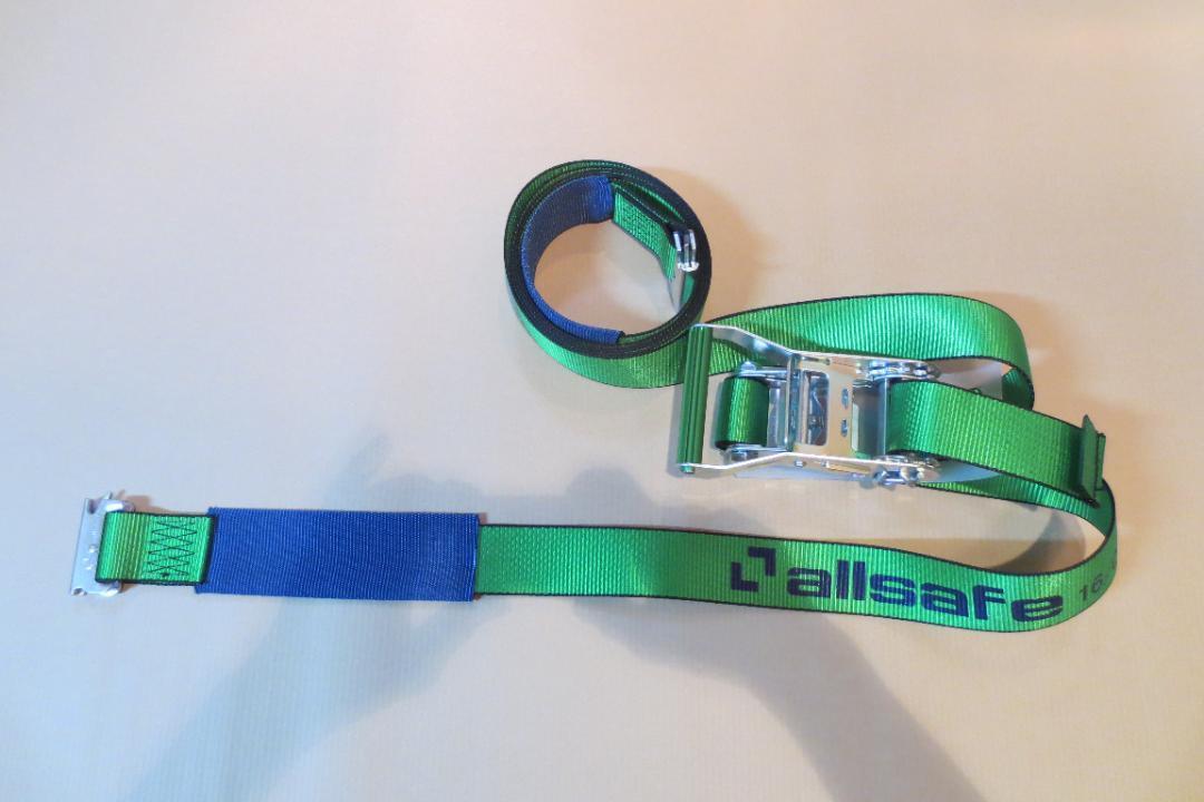 アンクラ ラッシングベルト オールセーフ 新品・未使用 調整3m レールフック 用 グリーン R5TP13 トップメーカー アンクラジャパン_画像5