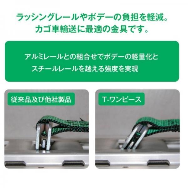 アンクラ ラッシングベルト オールセーフ 新品・未使用 調整3m レールフック 用 グリーン R5TP13 トップメーカー アンクラジャパン_画像9