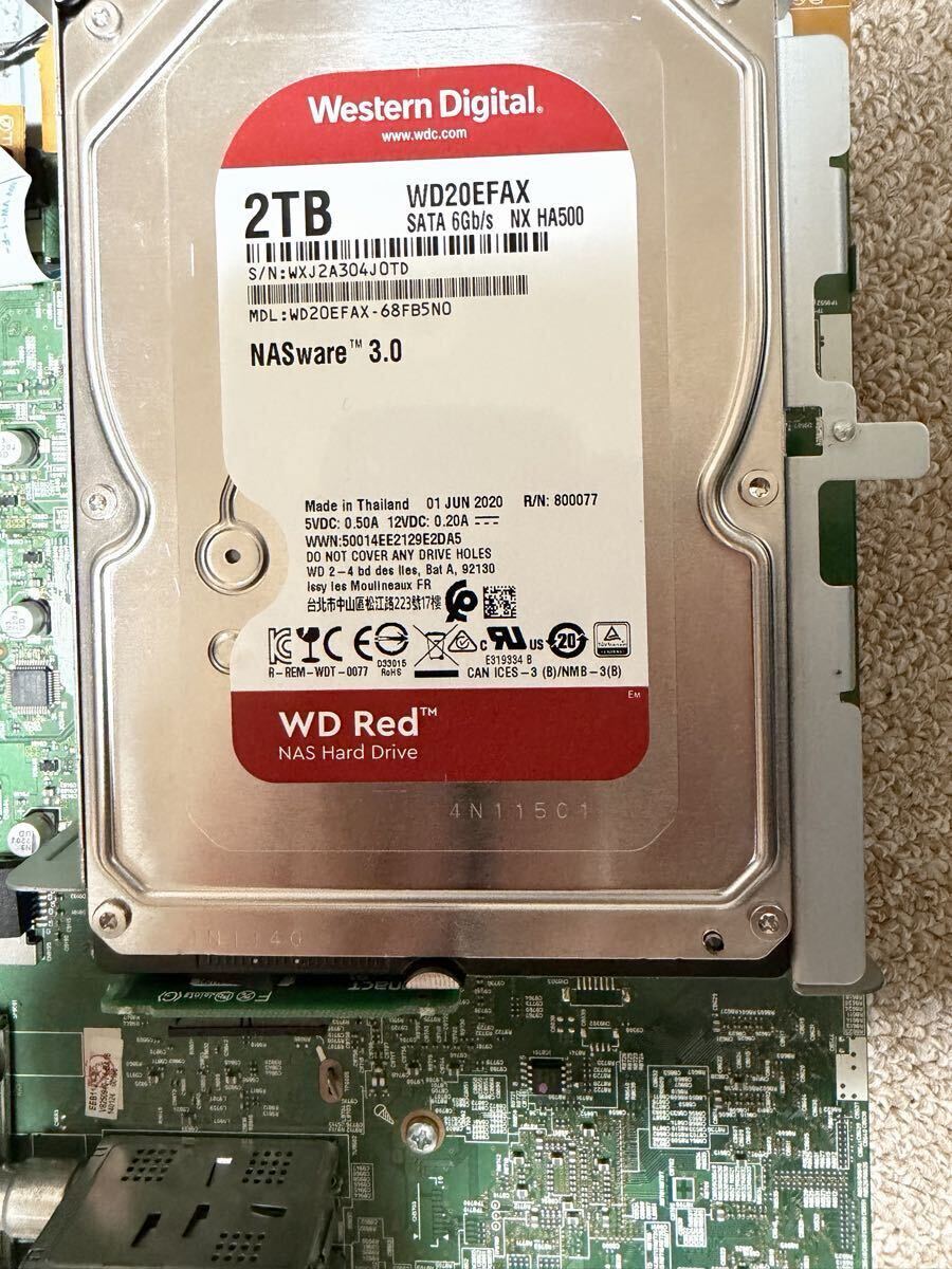 タイムシフトマシン レコーダー D-M430 2TBに換装_画像4