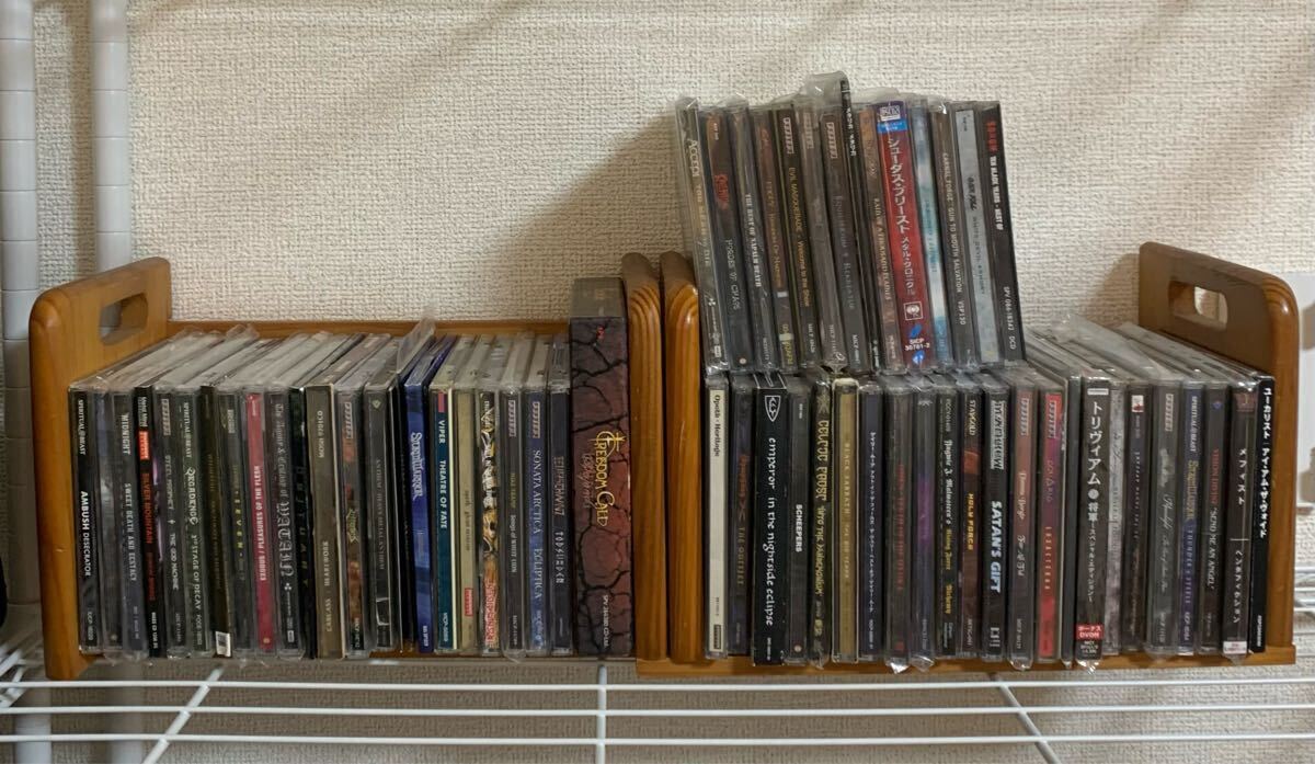 [ название запись большое количество ]HR/HM CD 60 листов продажа комплектом (Iron Maiden, Rhapsody, Opeth, Judas Priest и т.п. )