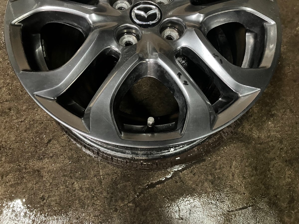 マツダ デミオ DJ5FS DJ系 ～ ホイール　16インチ 5.5J +40 4H 100　1本　傷少ない/ 9965405560 / demio DJ アルミ ホイル 16_画像3