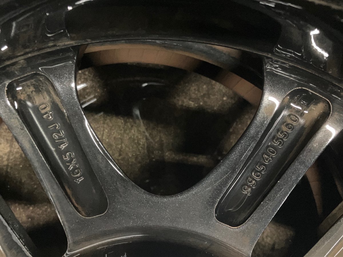 マツダ デミオ DJ5FS DJ系 ～ ホイール　16インチ 5.5J +40 4H 100　1本　傷少ない/ 9965405560 / demio DJ アルミ ホイル 16_画像9