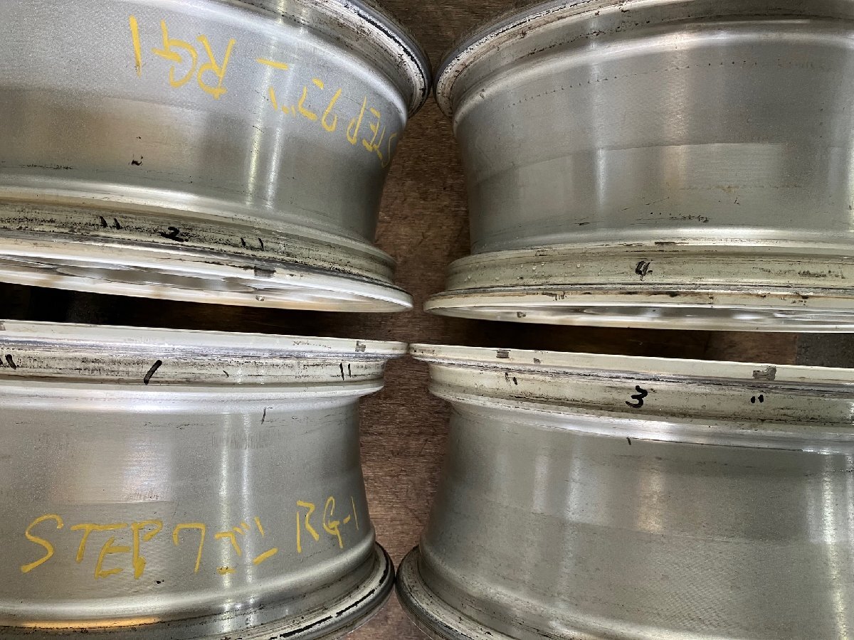 ホンダ　インテグラ DC2 タイプR ? ホイール　16インチ 7J +50 5H 114.3　ホワイト　4本　多数傷/ ホイル アルミ 16 7 ステップワゴン_画像9