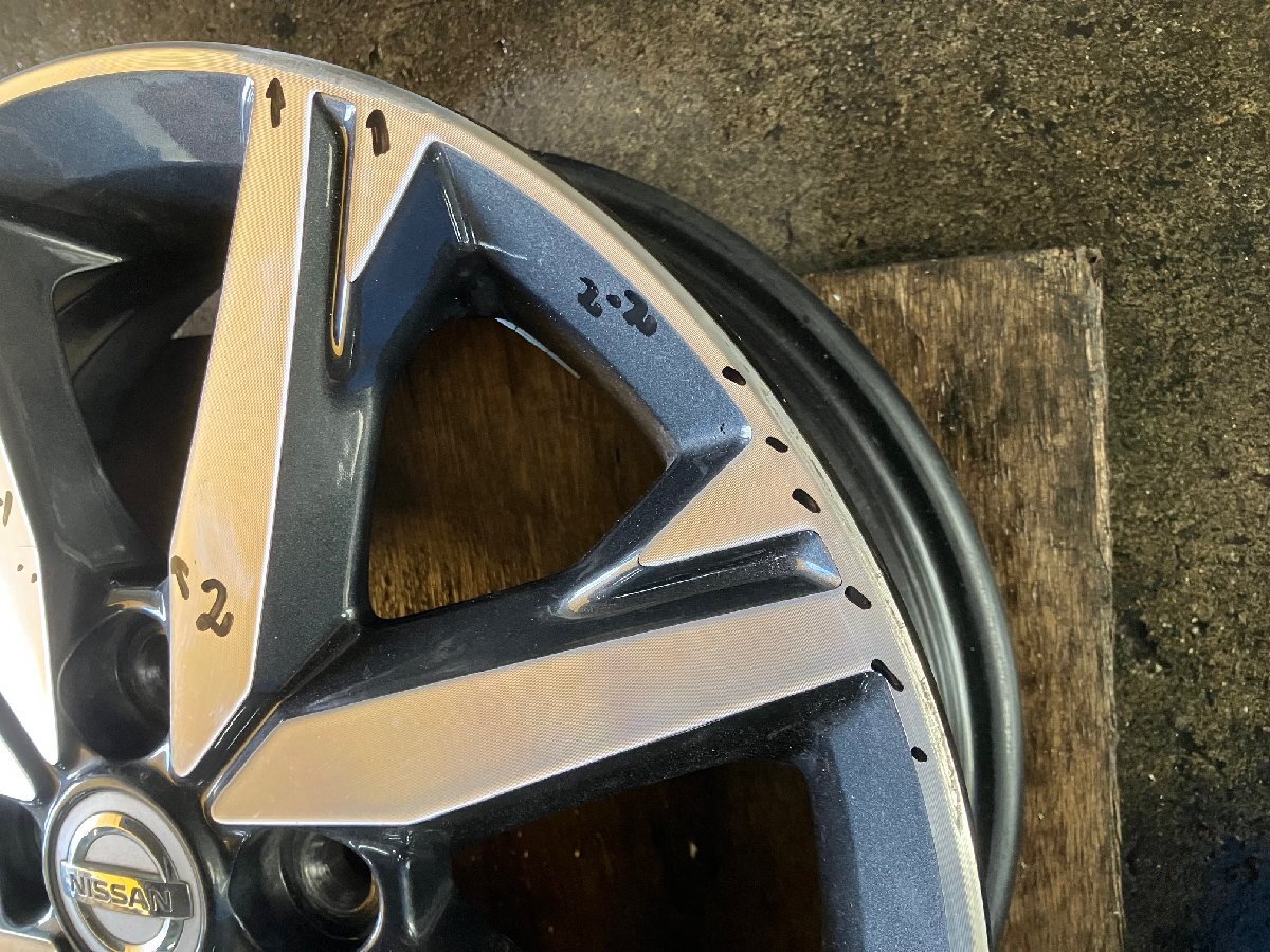 日産　デイズ ハイウェイスター B21W ～ ホイール　15インチ 4.5J +46　4本 / 4250D760 / アルミ ホイル ルークス ekクロス ekスペース_画像5