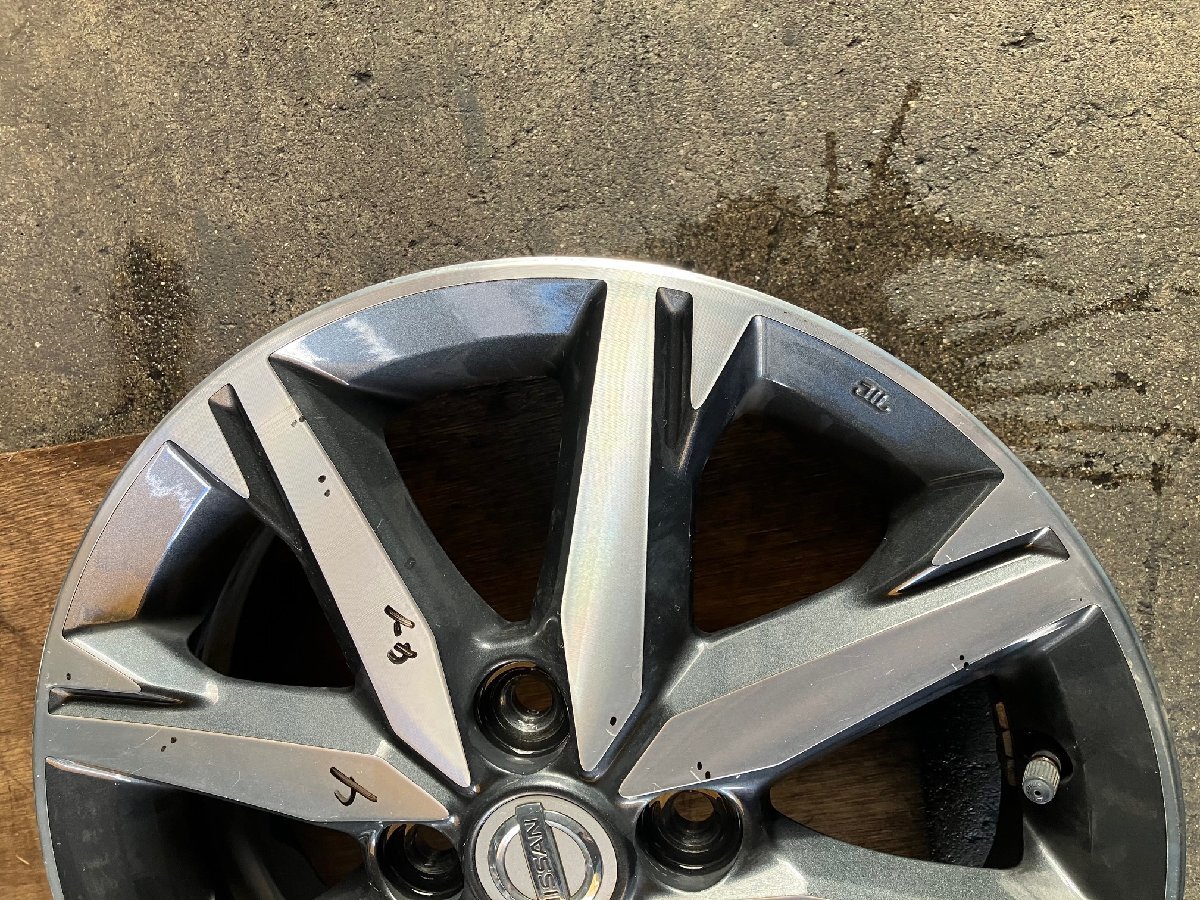 日産　デイズ ハイウェイスター B21W ～ ホイール　15インチ 4.5J +46　4本 / 4250D760 / アルミ ホイル ルークス ekクロス ekスペース_画像8