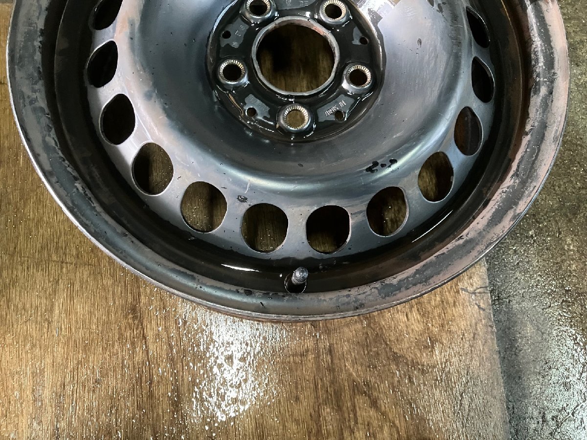ベンツ Aクラス W169 Bクラス W245 ～ スチールホイール　6J 16インチ ET46　4本 / A1694000602 / 6 16 46 スチール ホイール A B_画像5