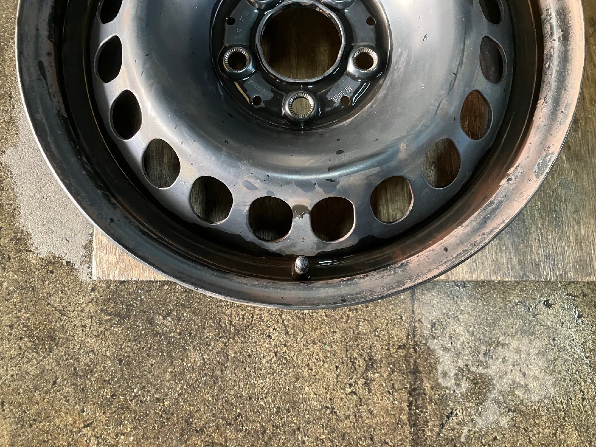 ベンツ Aクラス W169 Bクラス W245 ～ スチールホイール　6J 16インチ ET46　4本 / A1694000602 / 6 16 46 スチール ホイール A B_画像7