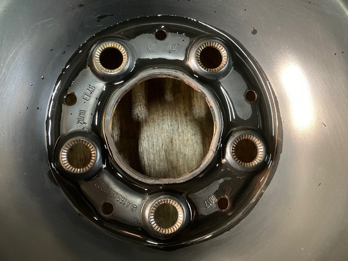 ベンツ Aクラス W169 Bクラス W245 ～ スチールホイール　6J 16インチ ET46　4本 / A1694000602 / 6 16 46 スチール ホイール A B_画像9