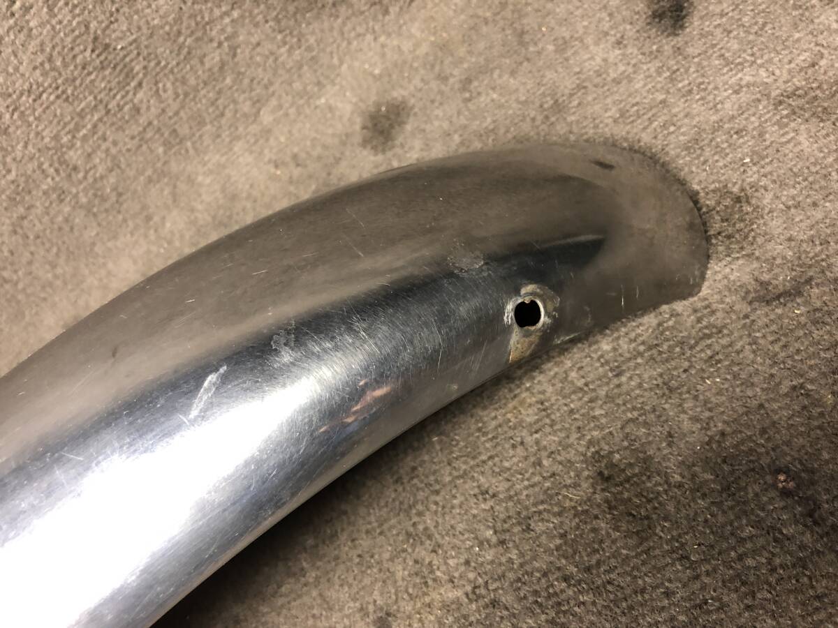 カワサキ 500SS マッハⅢ (H1KA) 純正 フロントフェンダー 加工あり YN08①_画像6