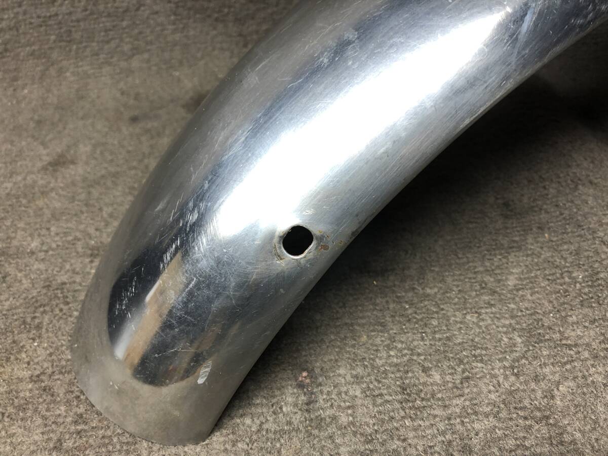 カワサキ 500SS マッハⅢ (H1KA) 純正 フロントフェンダー 加工あり YN08①_画像7