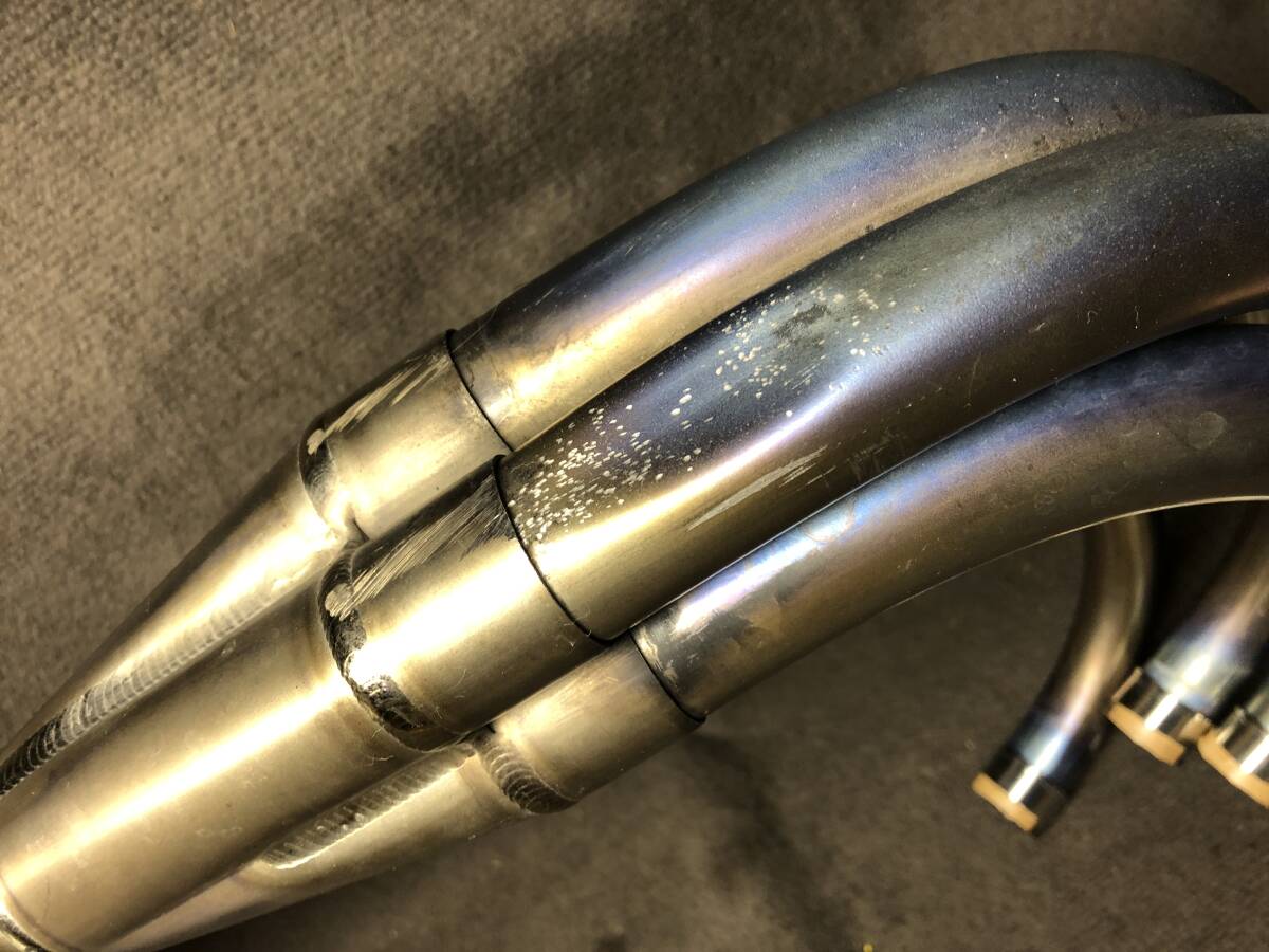 モリワキ ZERO ゼファー400χ チタンカーボンマフラー YN09①_画像10