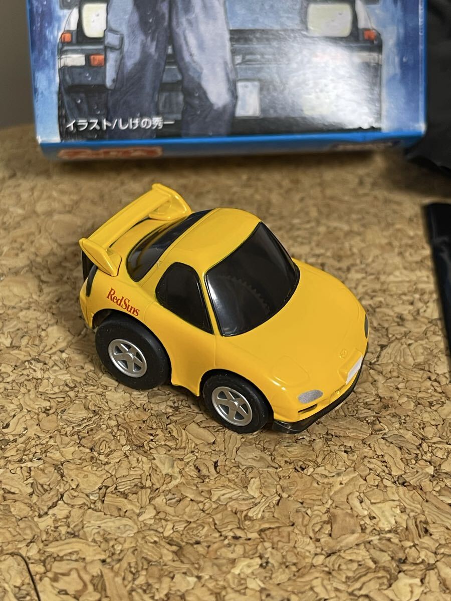  initial инициалы D общественная дорога максимальная скорость легенда красный солнечный z высота ... Mazda RX-7 FD3S Choro Q... превосходящий один 