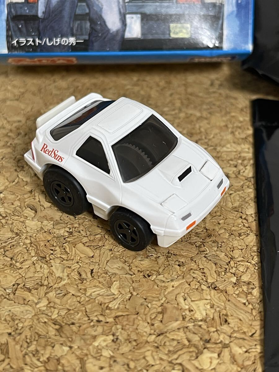  initial инициалы D общественная дорога максимальная скорость легенда красный солнечный z высота ... Mazda RX-7 FC3S Choro Q... превосходящий один 