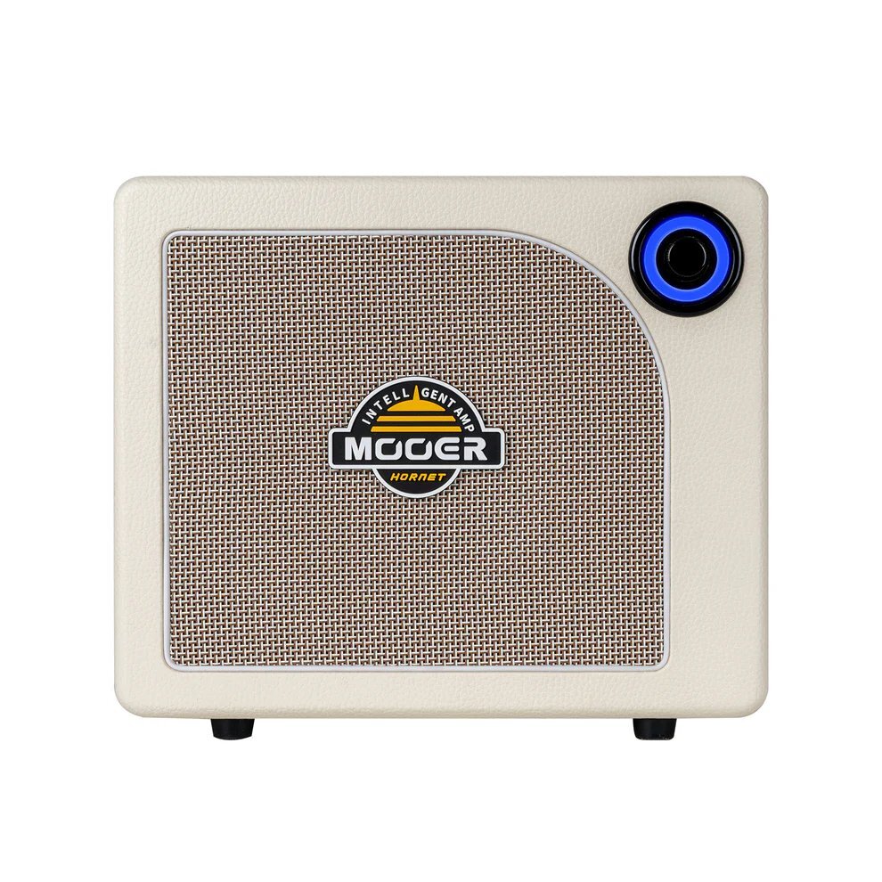 最落無し! Mooer　Hornet 15i（White）/ a51058　Mooerの新たなiAMPシステムを搭載した新世代のコンパクトアンプ　1円_画像1